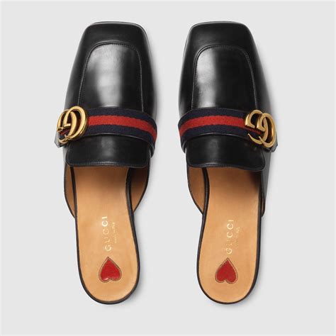 gucci slippers hoge zool|GUCCI® Women's Designer Slippers & Mules .